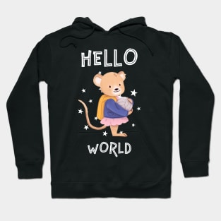 Hello World - Little Mouse Hoodie